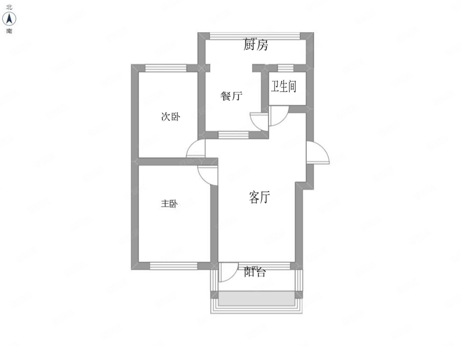 建国小区南区面积100002室1厅1卫