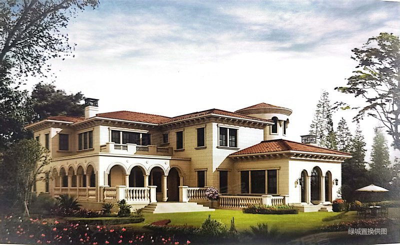 三四期占地面积排前三的意式独栋别墅绿城物业租售推荐