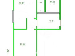 唐山路南信息大厦偏坡楼 2室1厅1卫出租房源真实图片