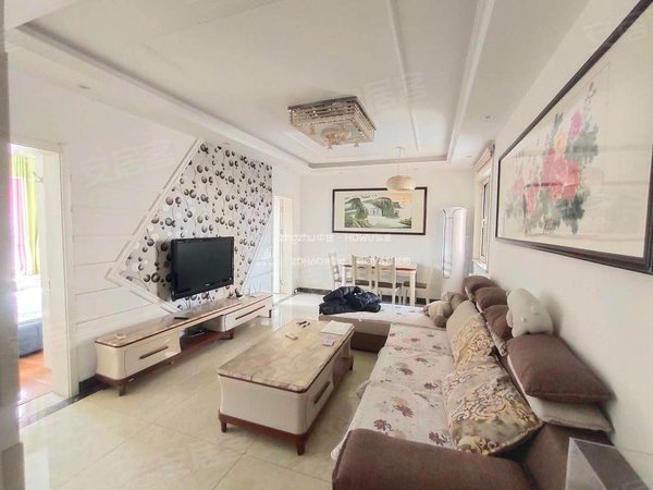 鑫苑名家 3室2厅1卫 南北通透 精装修 电梯房,天桥租房-济南58安居客