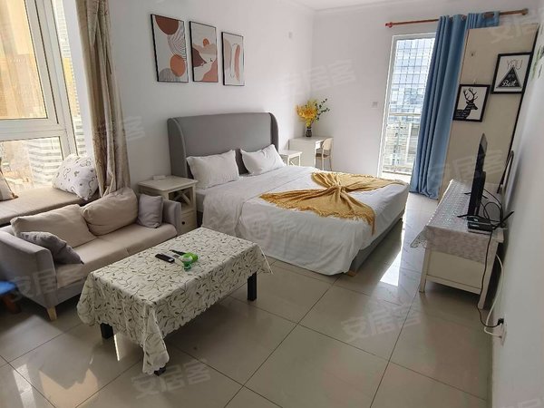 【多图】双城国际公寓,珠江新城西租房,笋租南向高层有阳台,能看广州