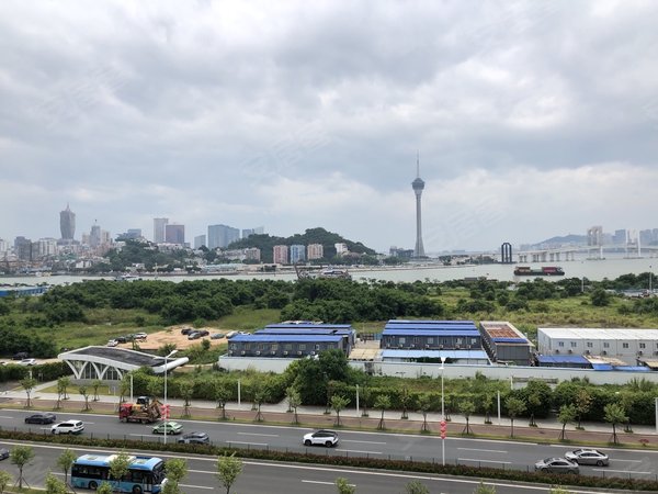 珠海香洲拱北口岸华发琴澳新城银景湾近横琴,湾仔码头旁精装两房出租!