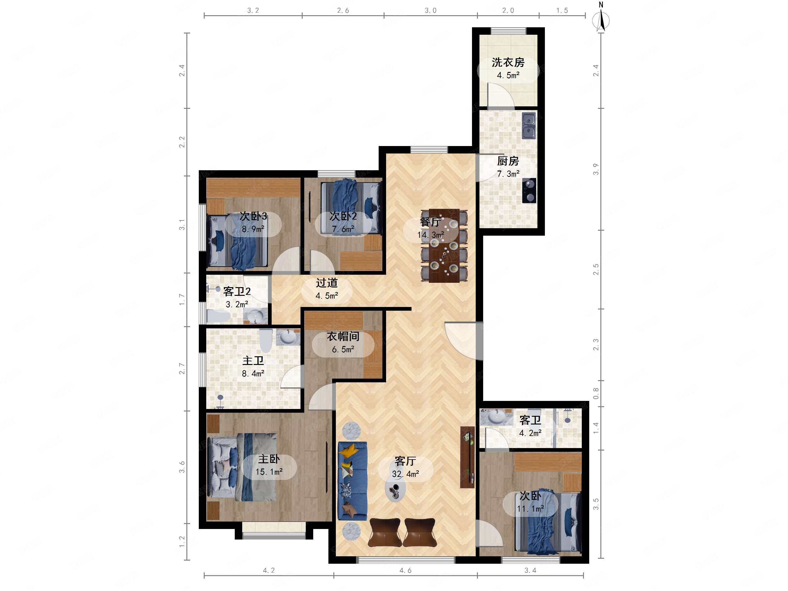宗介非一个 海河金茂府 一线海河景观 户型好 价位可谈 急售