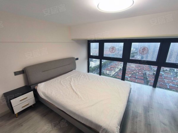 无锡锡山东亭中堂岭寓东亭近锡山八佰伴,中堂岭寓精装复式公寓,南北