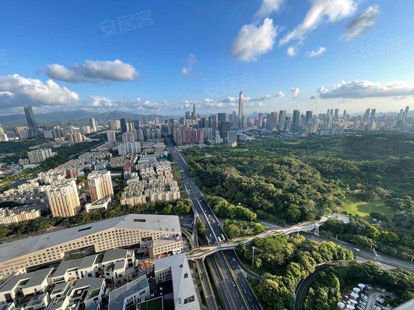 深圳福田莲花村深业上城新出360平4房,高楼层,视野景观好,看房有钥匙