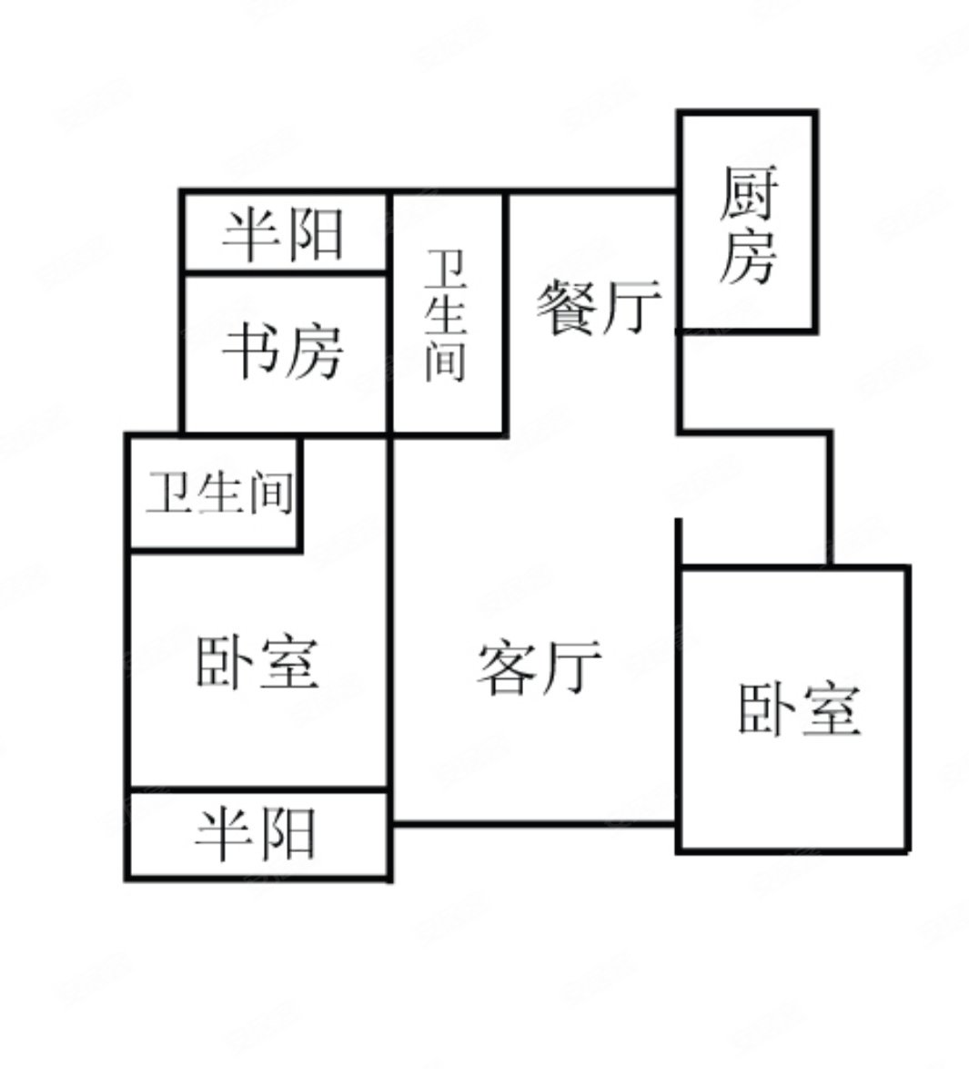 月桥花院洋房临地铁三室两厅两卫175万房主急售