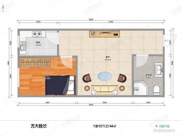 启工租房,方大胜景,精装修,家电家具齐全,拎包入住,铁西租房-沈阳58