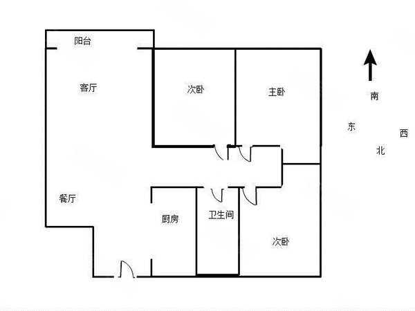 阜阳颍州清河东路温莎公馆温莎公馆 3室2厅1卫  电梯房 102平米出租