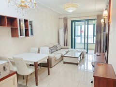 济南槐荫西客站高端住宅恒大翡翠华庭 定制家具 精装修85平米出租房源真实图片