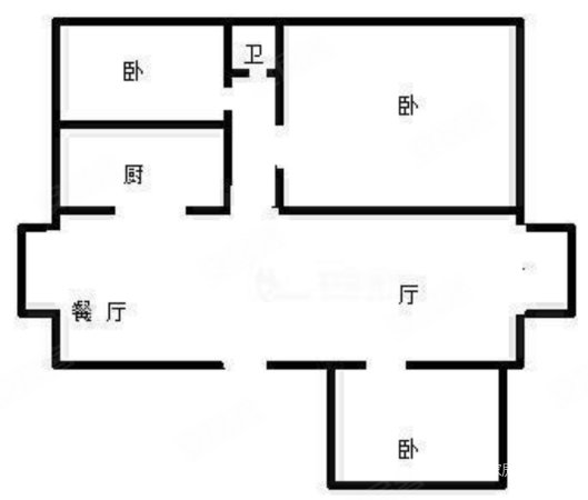 凤凰城凤鸣苑3室2厅2卫132㎡西290万