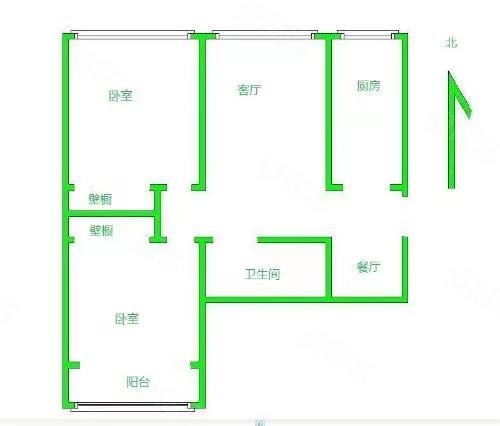 卓正丽景蓝湾b区通透2室16层品质小区环境好
