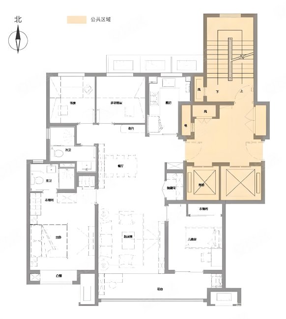 万科城万科中山都会四室洋房2号线地铁口中山府鼓韵风华美高云熙