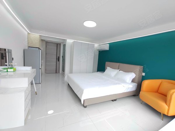 合肥政务奥体中心天鹅湖moma(商住楼)天鹅湖moma公寓,实拍实景,拎包