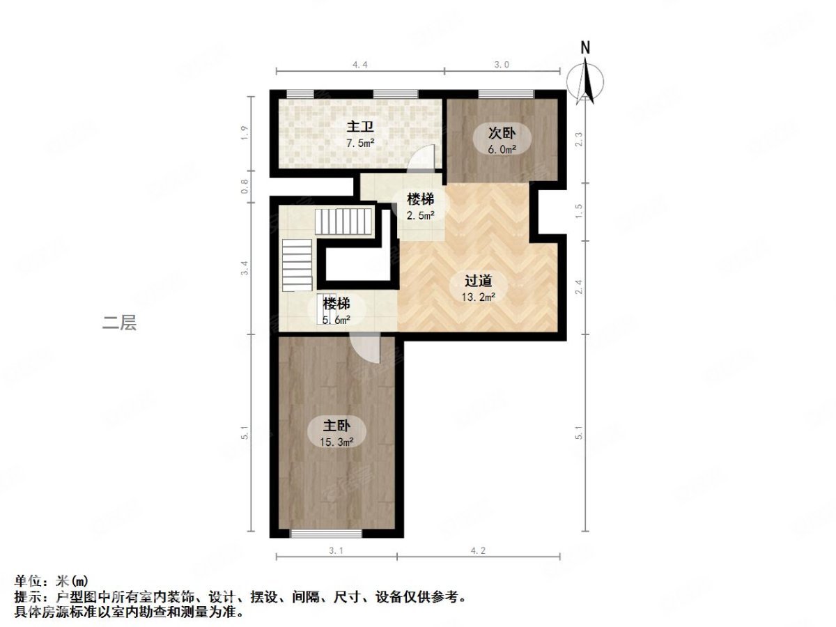 滨江御江南(别墅)4室2厅3卫192.21㎡南北2200万