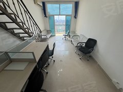 广州番禺洛溪奥园大厦电梯复式一室一厅一卫办公室培训室出租房源真实图片