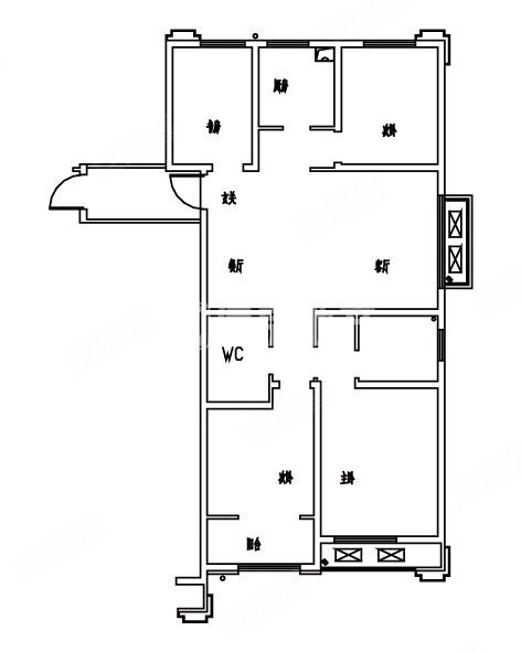 丰县喜子探房秀水华庭一期别墅区东边户大金中央空调