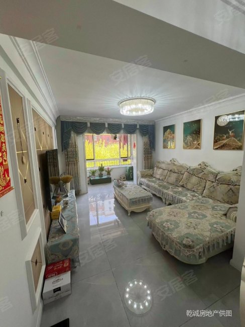 金海国际花园电梯楼精装修南北通厅两室两厅送家具家电