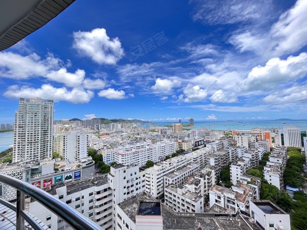 三亚天涯解放路创业大厦豪装新房首租!(创业大厦)两百平大景观!