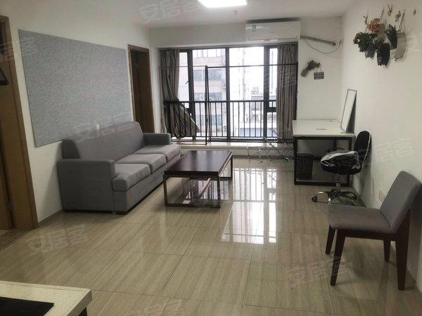 广州海珠广州大道南珠江国际公馆珠江公馆,商住两用2房一厅,适合办公