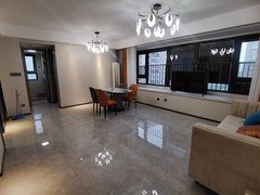 镇江京口宗泽纪念公园万科翡翠江湾,大横厅精装三房带储物间,拎包入住!!!出租房源真实图片