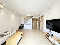 三亚吉阳迎宾路万科湖畔度假公园精装LOFT两室一厅两卫（可短租）出租房源真实图片