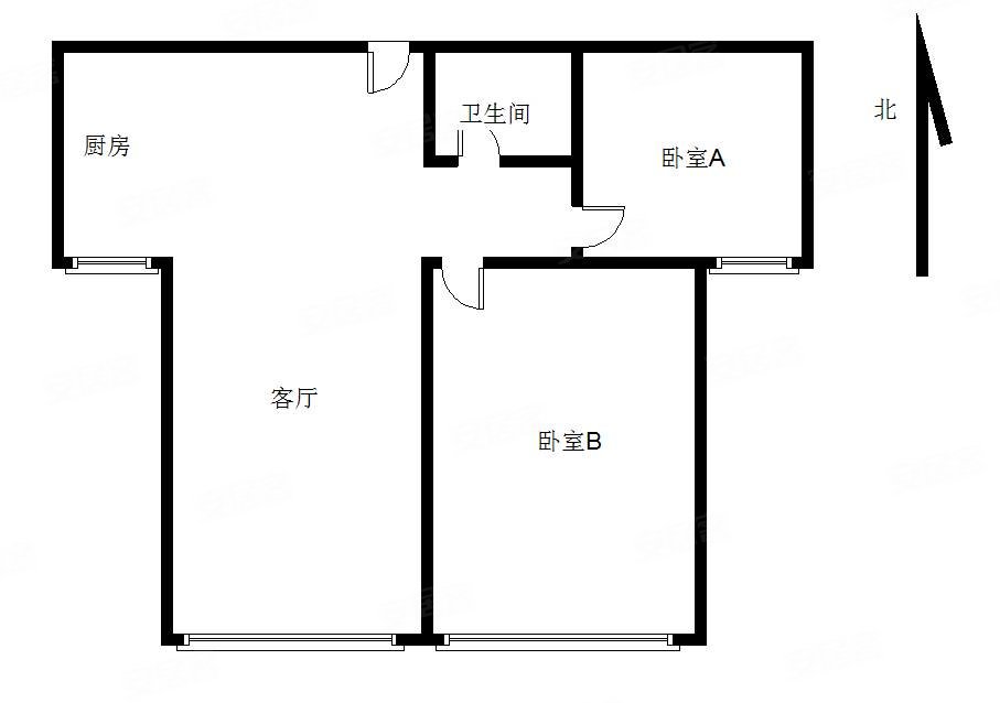 新公馆2室1厅1卫93㎡南101万