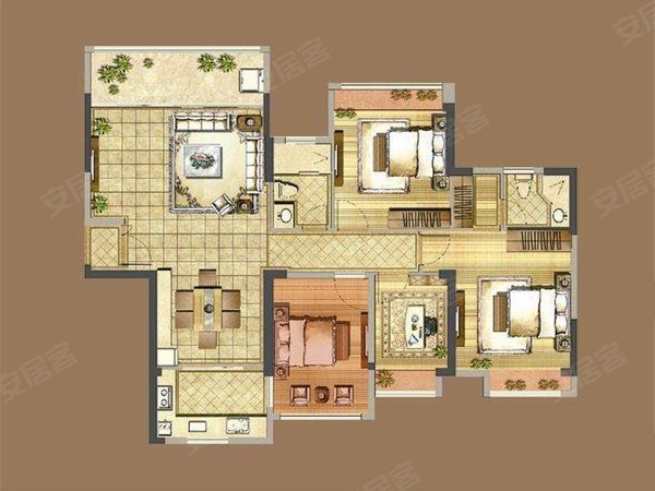 深圳宝安沙井景盛豪庭马安山地铁口华润万家旁景盛豪庭家精装3房私