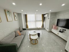 九江濂溪万达广场万达商圈！3台空调！宏大城 汽车站对面 新湖欢乐颂 复式2房出租房源真实图片