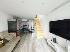 烟台开发区富士康创客空间复式公寓精装修拎包入住家具齐全出租房源真实图片