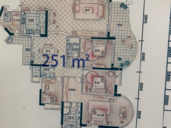 广州海珠广州塔珠江帝景苑珠江帝景克莱252方豪宅五房 高层一线江景