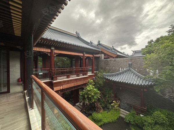 三亚吉阳水三千华皓亚龙府(别墅)亚龙湾 新中式四合院 私家庭院 独立