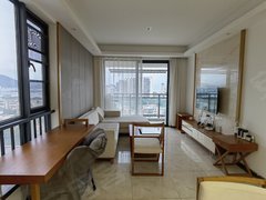 三亚吉阳凤凰路南段京海成鹿港溪山(公寓住宅)高层看河景 急租房源 精装电梯房出租房源真实图片