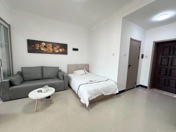 大连开发区双D港德泰人才公园可押一付一可短租价格便宜拎包入住随时可看 董家沟德泰一室一厅出租房源真实图片