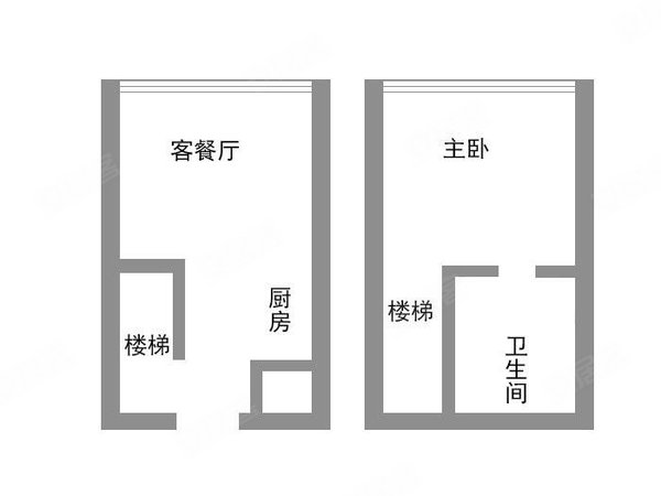 1室1厅1卫  电梯房 精装修25平米出租房源真实图片