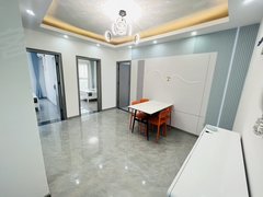 合肥新站陶冲湖北岗二期精装三室奶油风格,适合小姐姐合租 价格便宜拎包入住出租房源真实图片