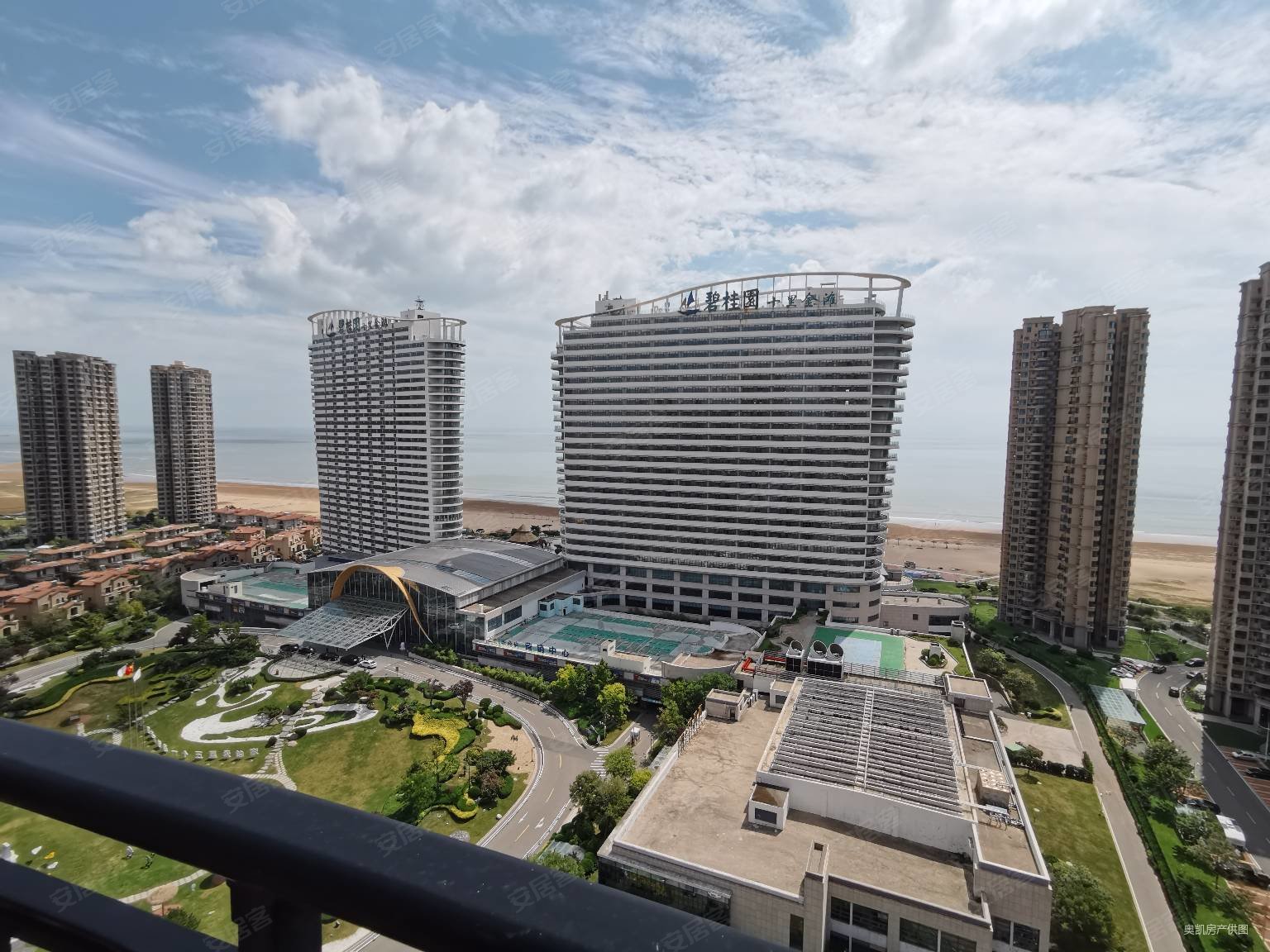 直面观海 海景,碧桂园十里金滩二手房,16万,1室1厅,1卫,51平米-烟台