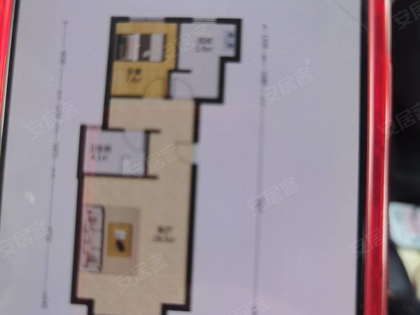 天秀园一室拎包入住,免物业费取暖,随时看房,宝坻租房-天津58安居客