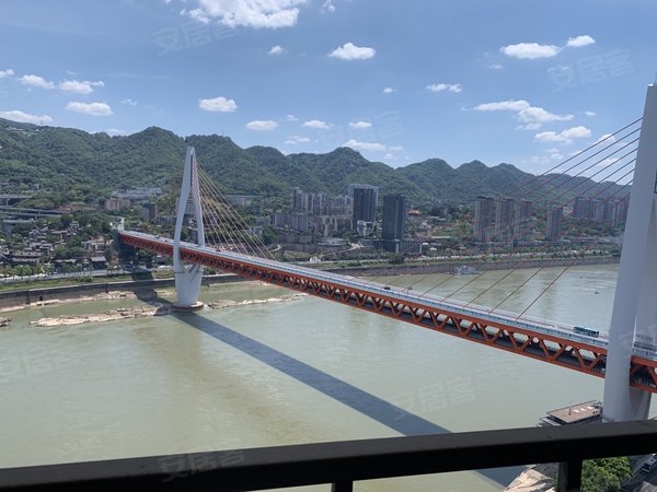 重庆渝中朝天门庆隆海客瀛洲海客瀛洲精装江景3房,看江带阳台,领包