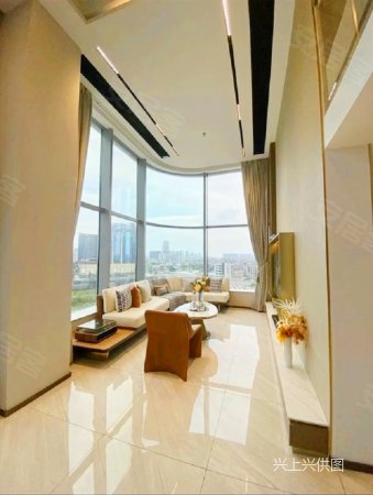 市区(高端公寓急售丨真实租金4千)精装全配丨赠车位拎包入住,金牛万达