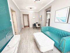济南天桥生产路国贸花园 1室1厅1卫  电梯房 精装修56平米出租房源真实图片