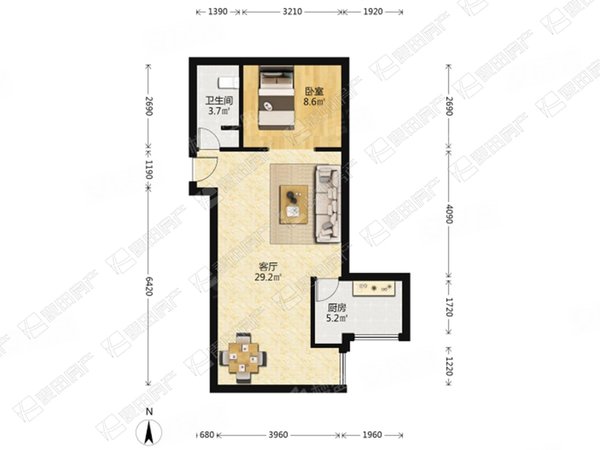 宝应县华龙美钰(价可聊)精装修 业主诚意出租 可长期租 可短期租 华龙