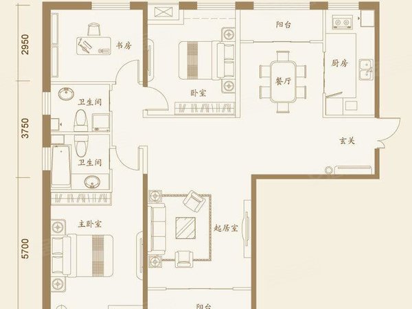 【多图】豪盛大厦,小雁塔租房,找室友 精装电梯房 南稍门 中贸广场