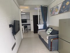 宁德东侨天湖东路万达附近怡和丽景一室一厅单身公寓出租定制衣柜距离学校出租房源真实图片