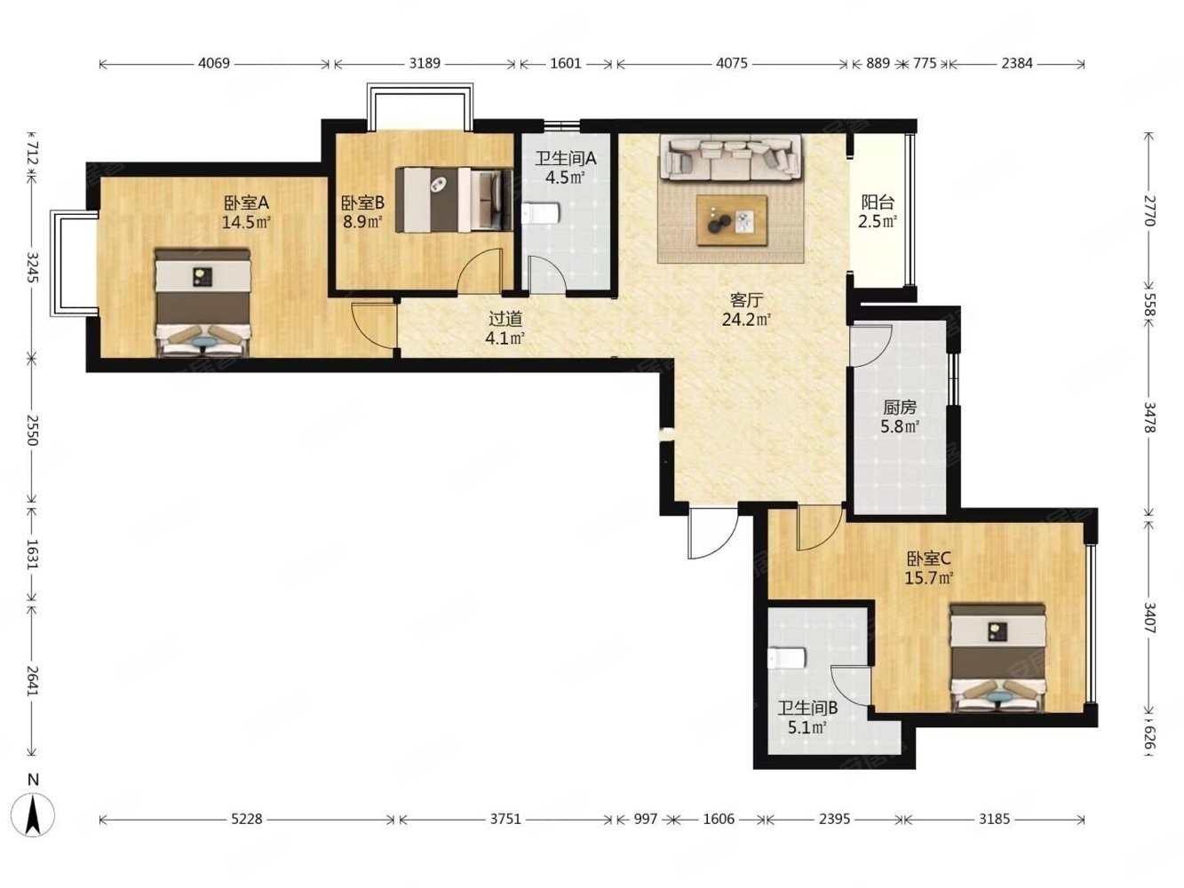 红星国际广场紫郡