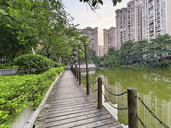 南宁青秀凤岭南莱茵湖畔来来来帅哥美女看过来!