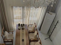 淄博临淄大高中棠悦公寓,两室一厅,带家具家电拎包入住出租房源真实图片