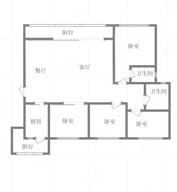 保利堂悦薇园4室2厅2卫140㎡南152万