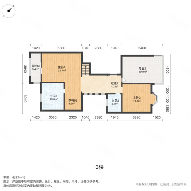 招商公园1872澜湖轩5室2厅5卫335.44㎡南1590万