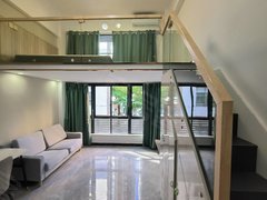 深圳龙岗爱联龙岗中心城爱联地铁站近名居广场电梯精装复式公寓家私齐全出租房源真实图片