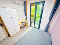 合肥肥西肥西县城禹洲天玺！芜中介！阳台单间！可月付！繁华大道！信地华地城！出租房源真实图片